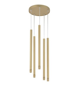 Lampa wisząca sople złota SOPEL LASER 5 33230