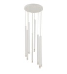 Lampa wisząca sople biała SOPEL LASER 8 33232