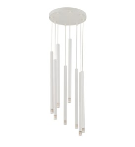 Lampa wisząca sople biała SOPEL LASER 8 33232