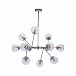 BEST LAMPA WISZĄCA 12X40W E14 CHROM+MIEDŹ 30-64806