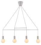 ALTO LAMPA WISZĄCA 4X40W E27 BIAŁY MATOWY 34-70906