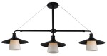 LOFT LAMPA WISZĄCA 3X60W E27 CZARNY 33-43115