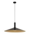 Lampa wisząca CAPRI M czarny/zloty 41011