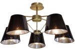 CORTEZ LAMPA WISZĄCA 5X40W E14 PATYNA 35-54999