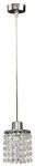 ROYAL LAMPA WISZĄCA 1X40W G9 CHROM+KRYSZTAŁKI