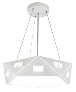 NEMEZIS LAMPA WISZĄCA PIĘCIOKATNY 42 3X40W G9  Z ŻARÓWKĄ BIAŁY 31-59147