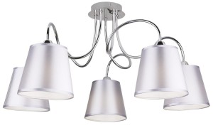 LUK LAMPA WISZĄCA 5X40W E14 CHROM 35-70753