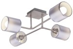 SAX LAMPA SUFITOWA 4X40W E14 SATYNA 34-70685