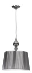 GILLENIA LAMPA WISZĄCA 1X60W E27 SREBRNA 31-07155
