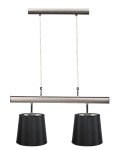 MILONGA LAMPA WISZĄCA 2X60W E27 SATYNA 32-53541
