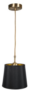 MILONGA LAMPA WISZĄCA 1X60W E27 PATYNA 31-53534