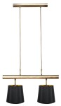MILONGA LAMPA WISZĄCA 2X60W E27 PATYNA 32-53558
