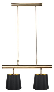 MILONGA LAMPA WISZĄCA 2X60W E27 PATYNA 32-53558