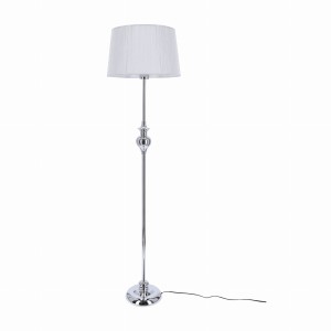 GILLENIA LAMPA PODŁOGOWA 1X60W E27 SREBRNA 51-11947