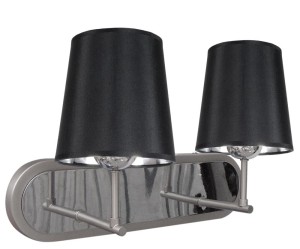 MILONGA LAMPA KINKIET 2X60W E27 SATYNA 22-53503