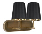 MILONGA LAMPA KINKIET 2X60W E27 PATYNA 22-53510