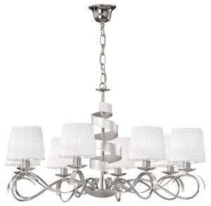 DENIS LAMPA WISZĄCA 8X40W E14 CHROM 38-23452