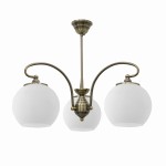 ORBIT LAMPA WISZĄCA 3X60W E27 PATYNOWA MIEDŹ