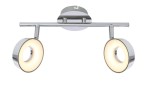 ISLA LAMPA SUFITOWA LISTWA 2X4W LED CHROM 3000K