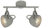 PENT LAMPA SUFITOWA LISTWA 2X50W GU10  BETONOWY SZARY
