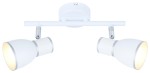 FIDO LAMPA SUFITOWA LISTWA 2X40W E14 BIAŁY+CHROM