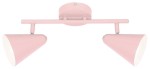 AMOR LAMPA SUFITOWA LISTWA 2X40W E14 JASNY RÓŻ