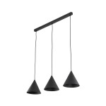 CONO BLACK LAMPA WISZĄCA S 3 LISTWA