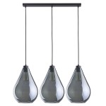 FUENTE LAMPA WISZĄCA 3 PŁ CZARNA LISTWA
