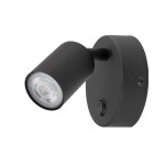 TOP BLACK KINKIET 1 PŁ