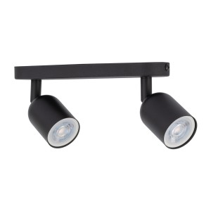 TOP LAMPA SUFITOWA 2 PŁ CZARNY