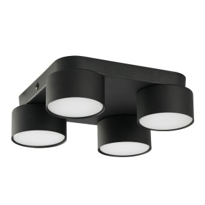 SPACE BLACK LAMPA SUFITOWA 4