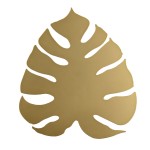 MONSTERA GOLD KINKIET LED