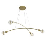 HELIX GOLD LAMPA WISZĄCA 4