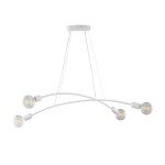 HELIX WHITE LAMPA WISZĄCA 4 PŁ