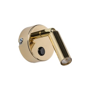 ENZO GOLD KINKIET 1 PŁ G_9