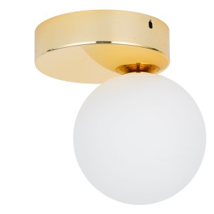 BIANCA GOLD LAMPA SUFITOWA 1 PŁ