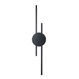 JAVA BLACK KINKIET 2 LED