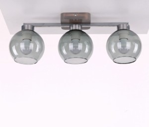 TONI GRAFIT LAMPA SUFITOWA 3 PŁ