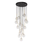 NILOS BLACK GOLD LAMPA WISZĄCA 17