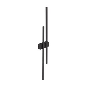 FLASH BLACK KINKIET 2 LED