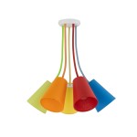 WIRE COLOUR LAMPA SUFITOWA 5 PŁ