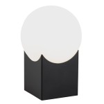 Lampa stołowa biała kulka AUSTIN 4721