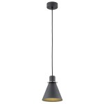Lampa wisząca retro chromowane dodatki Beverly 4688