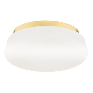 Plafon ze złotą obręczą lampa sufitowa  OMBRA 6142