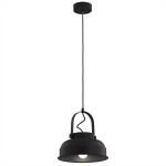 Lampa wisząca czarna dekoracja domu E27 DAKOTA 8285