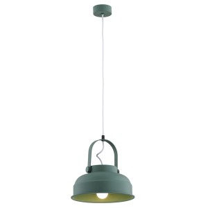 Lampa wisząca zielona dekoracja domu E27 DAKOTA 8287