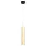 Złota tuba lampa wisząca GOMERA PLUS 4755