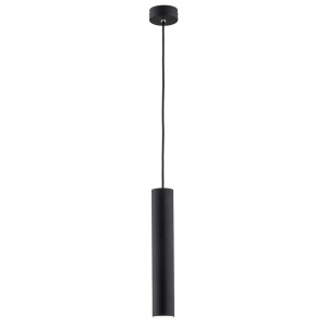Czarna tuba lampa wisząca GOMERA PLUS 4756