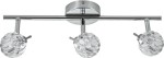 BOMBOLA LAMPA SUFITOWA LISTWA 3X40W G9 CHROM BEZ ŻARÓWEK