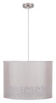 ARABESCA LAMPA WISZĄCA 33X33X24 1X60W E27 KREMOWY (ABAŻUR 77-19441 Z ZAWIESIEM 85-10608)